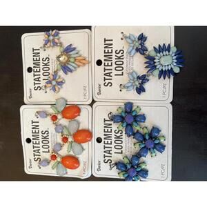 Darice Statement Looks Jewelry Making Set - Colorful Floral Charms (SR141)